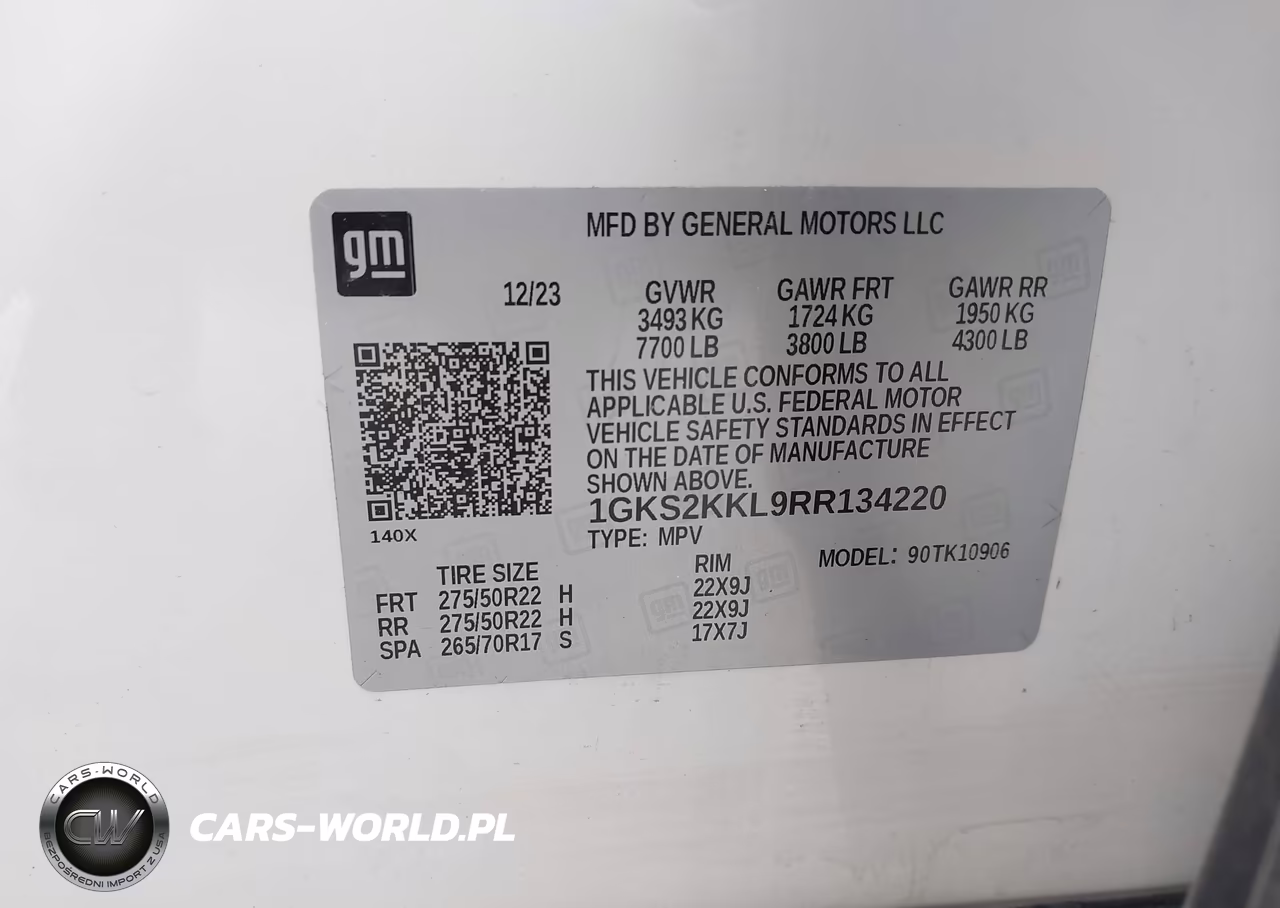 2024 GMC Yukon Xl Denali Ultimate VIN:1GKS2KKL9RR134220 - 9