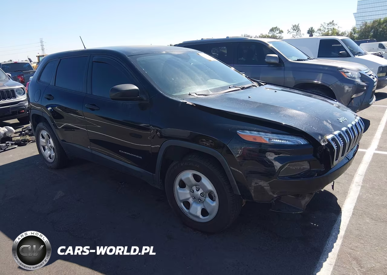 2017 Jeep Cherokee Sport VIN:1C4PJLABXHW572523 - 1