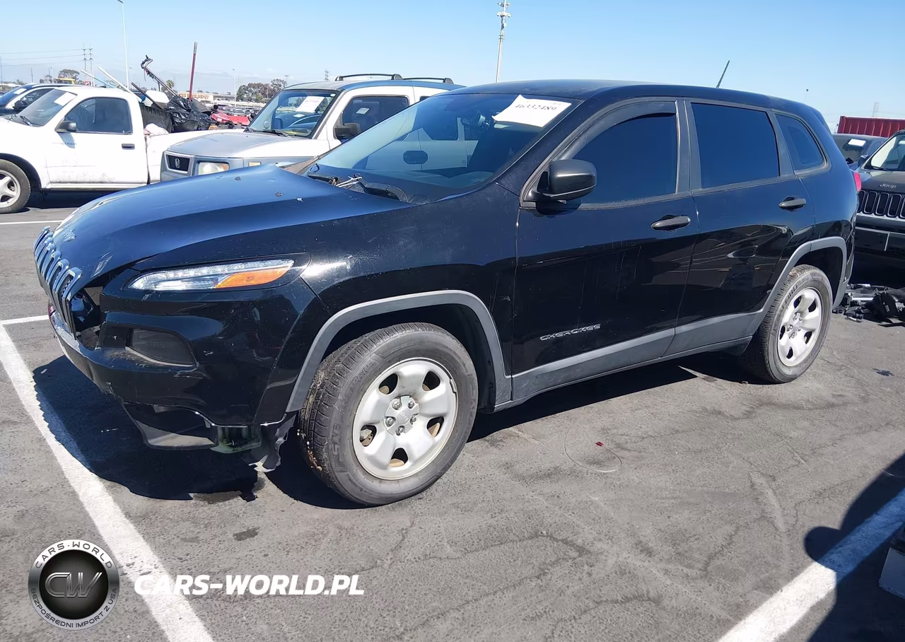 2017 Jeep Cherokee Sport VIN:1C4PJLABXHW572523 - 2