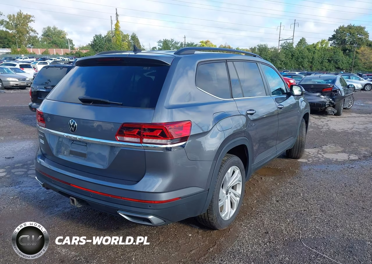 2021 Volkswagen Atlas 3.6L V6 Se W-Technology VIN:1V2JR2CA2MC541273 - 4
