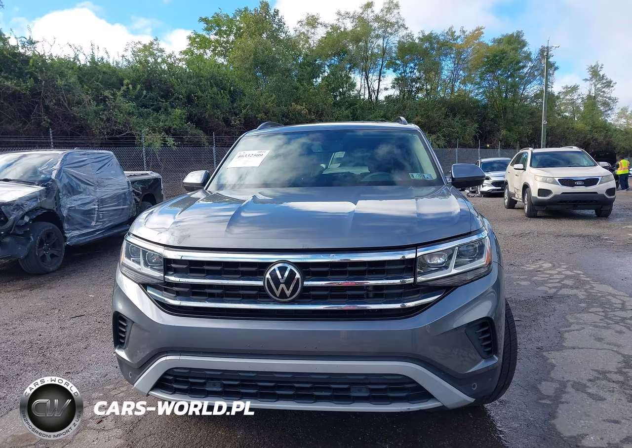 2021 Volkswagen Atlas 3.6L V6 Se W-Technology VIN:1V2JR2CA2MC541273 - 6