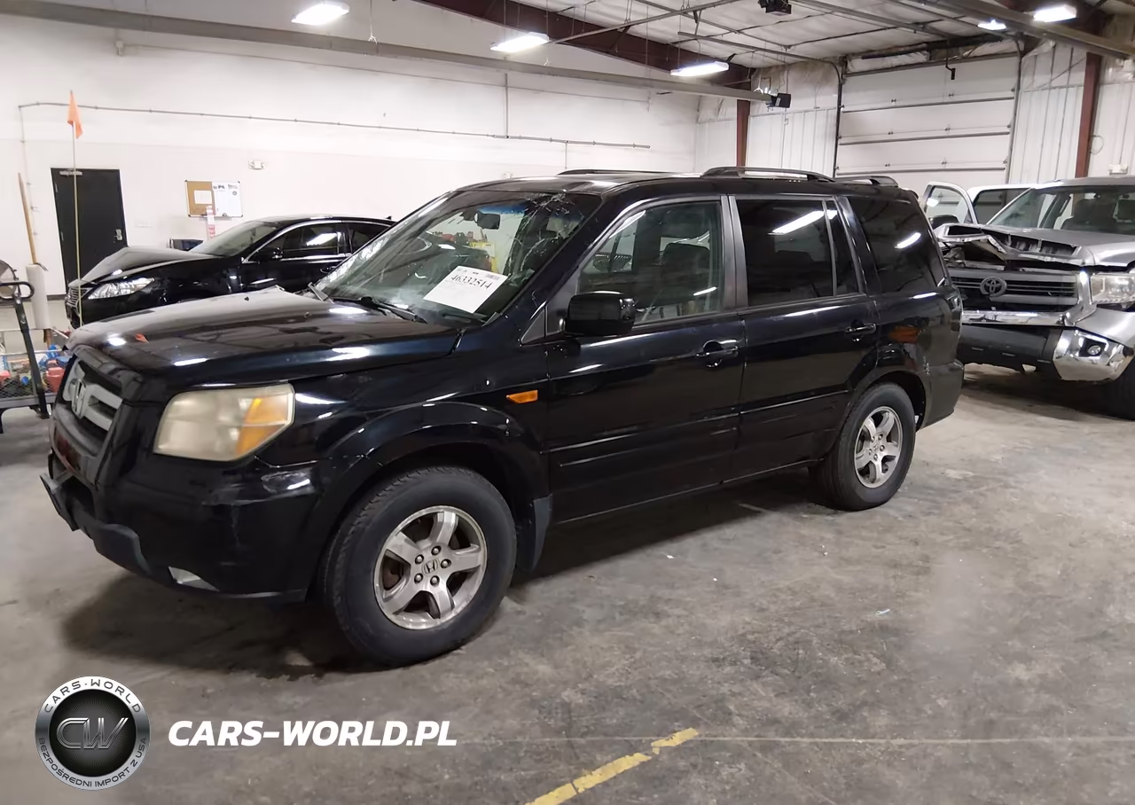 2006 Honda Pilot Ex-L VIN:5FNYF28576B001573 - 2