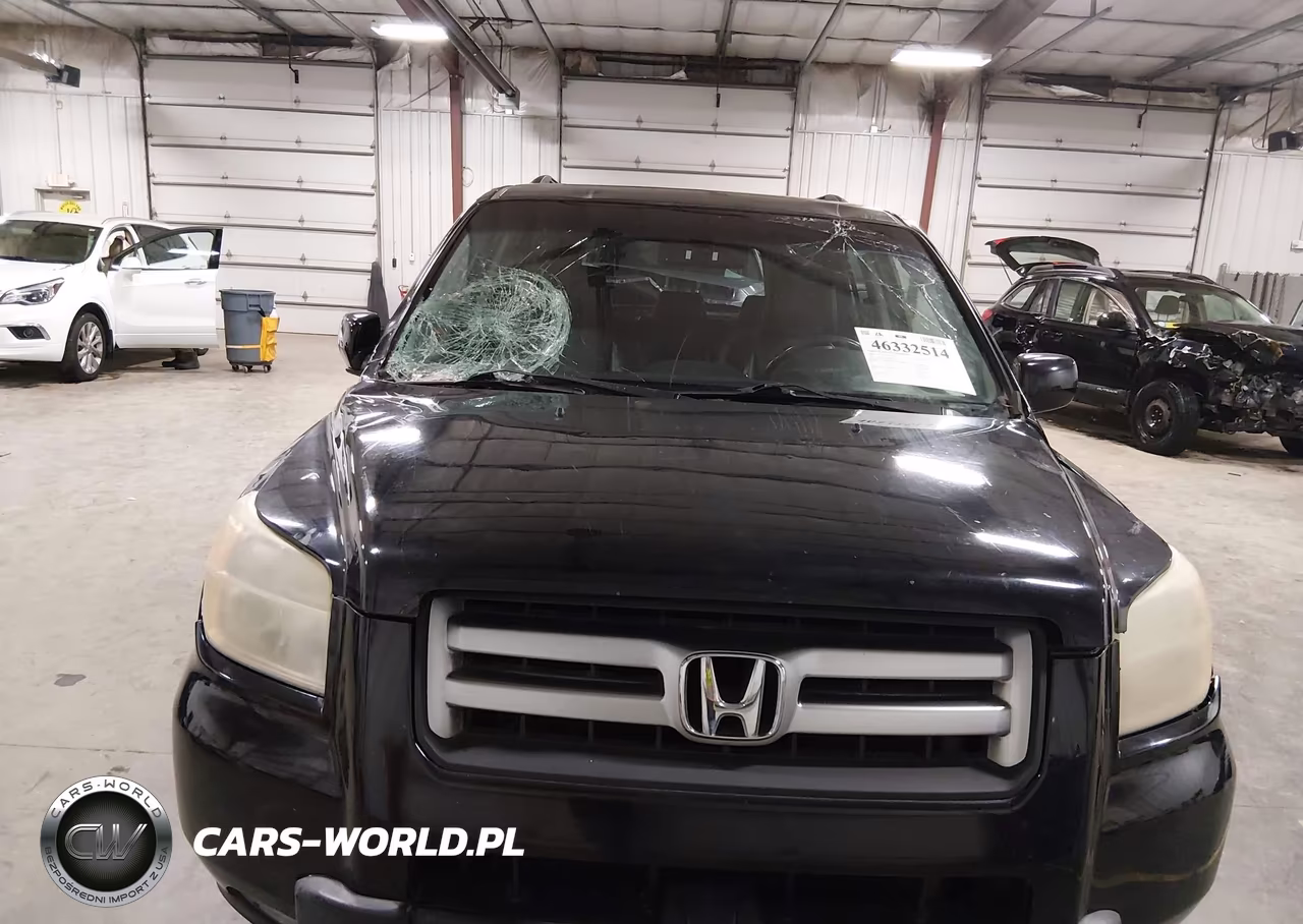 2006 Honda Pilot Ex-L VIN:5FNYF28576B001573 - 6