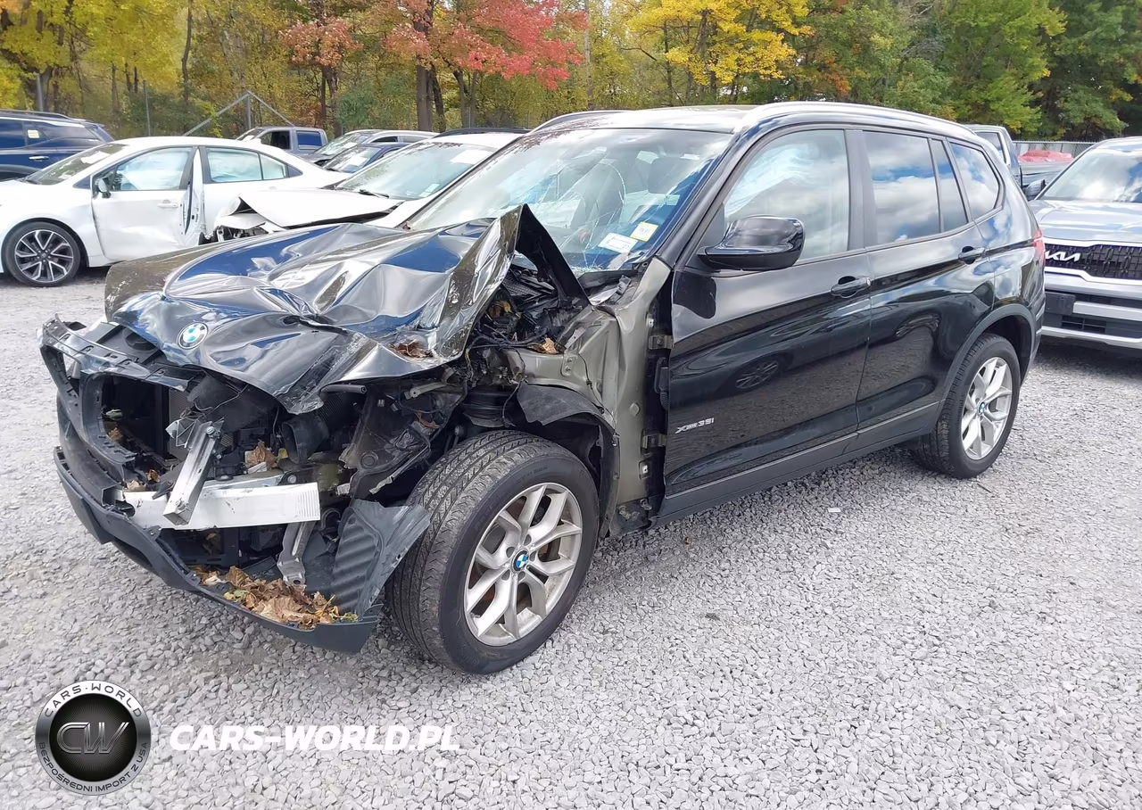 2014 BMW X3 xDrive35I VIN:5UXWX7C53E0E78931 - 2