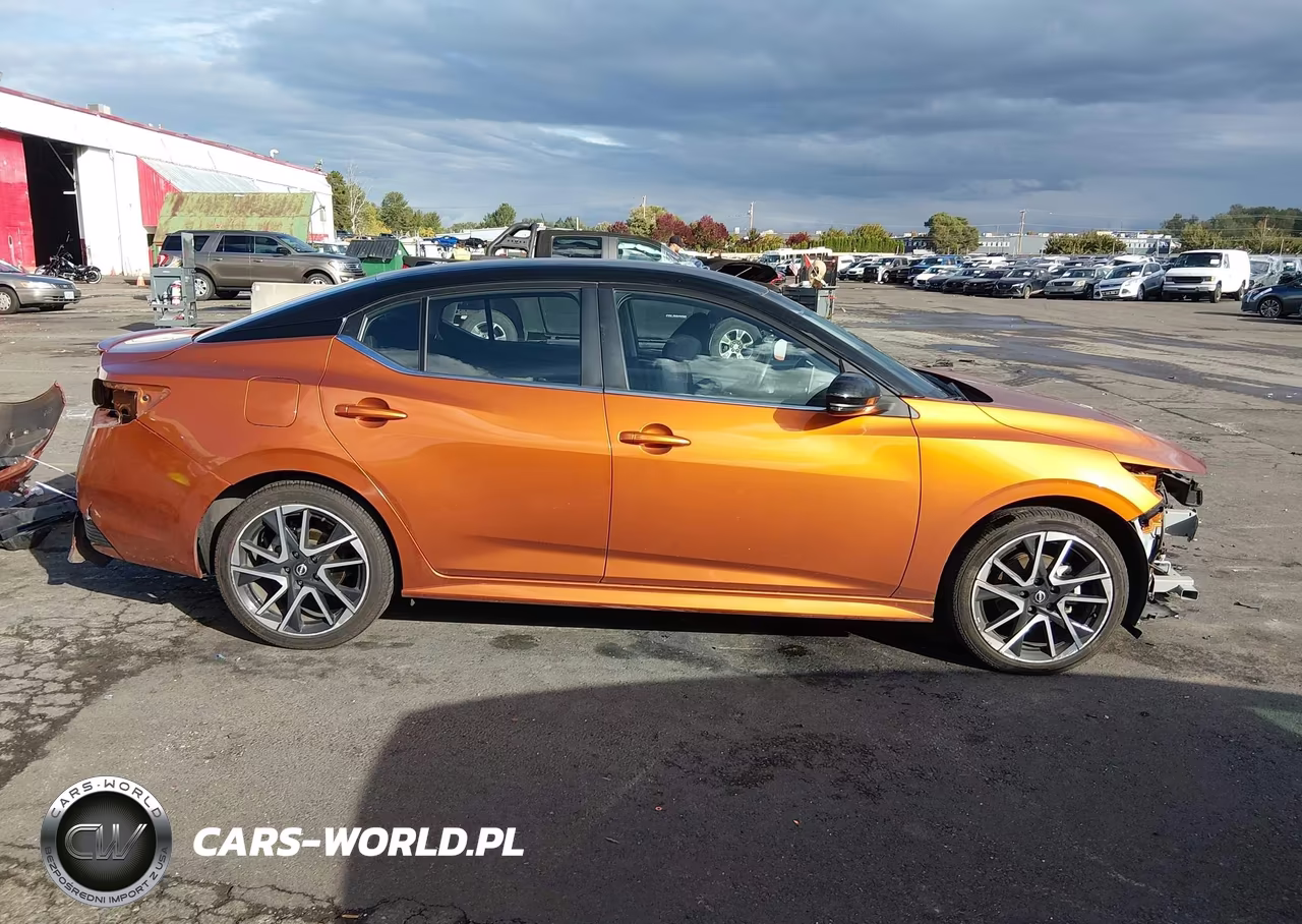 2025 Nissan Sentra Sr VIN:3N1AB8DV5SY321403 - 14