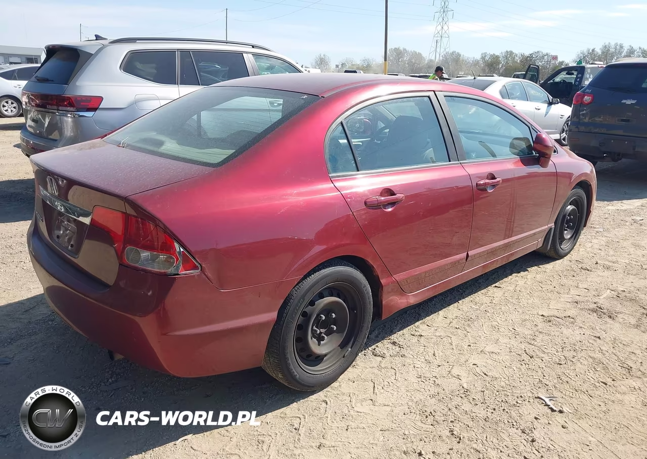2010 Honda Civic Lx VIN:19XFA1F51AE084340 - 4