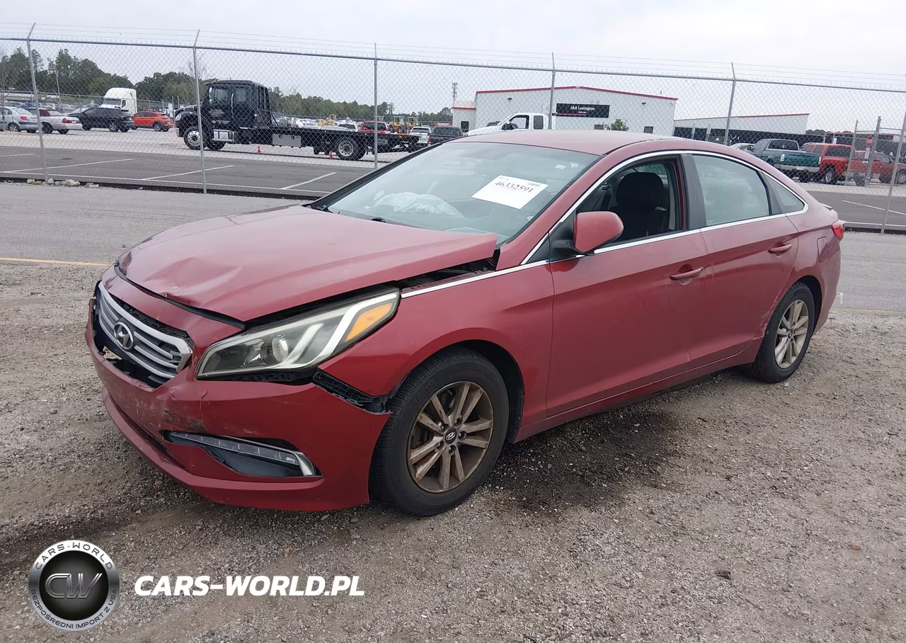 2015 Hyundai Sonata Se VIN:5NPE24AF7FH126782 - 2