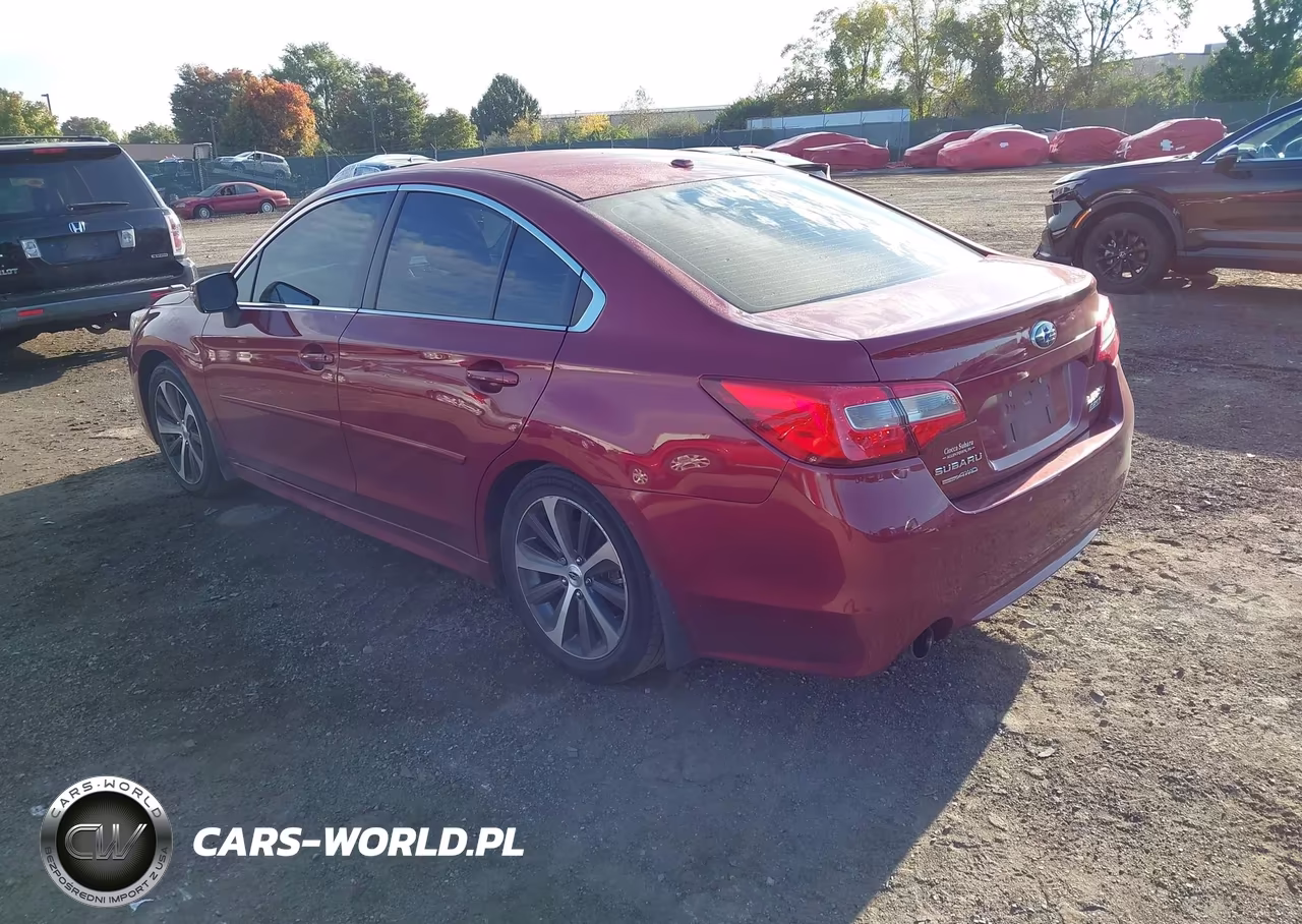 2015 Subaru Legacy 2.5I Limited VIN:4S3BNAN66F3052138 - 3
