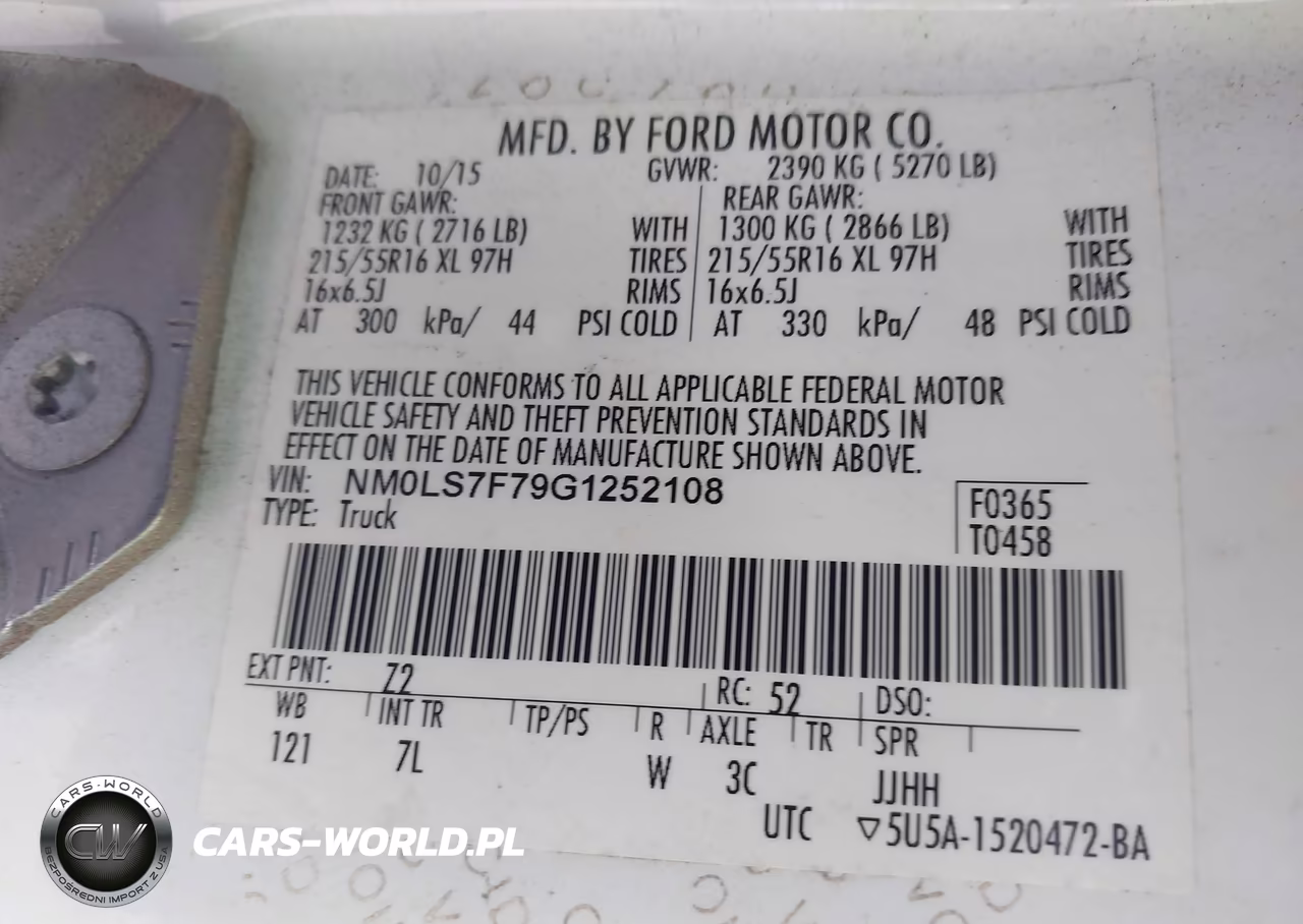 2016 Ford Transit Connect Xlt VIN:NM0LS7F79G1252108 - 9