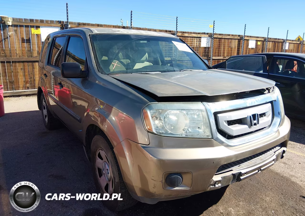 2009 Honda Pilot Lx VIN:5FNYF48229B039136 - 1