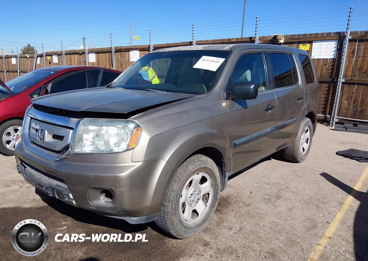 2009 Honda Pilot Lx VIN:5FNYF48229B039136 - 2