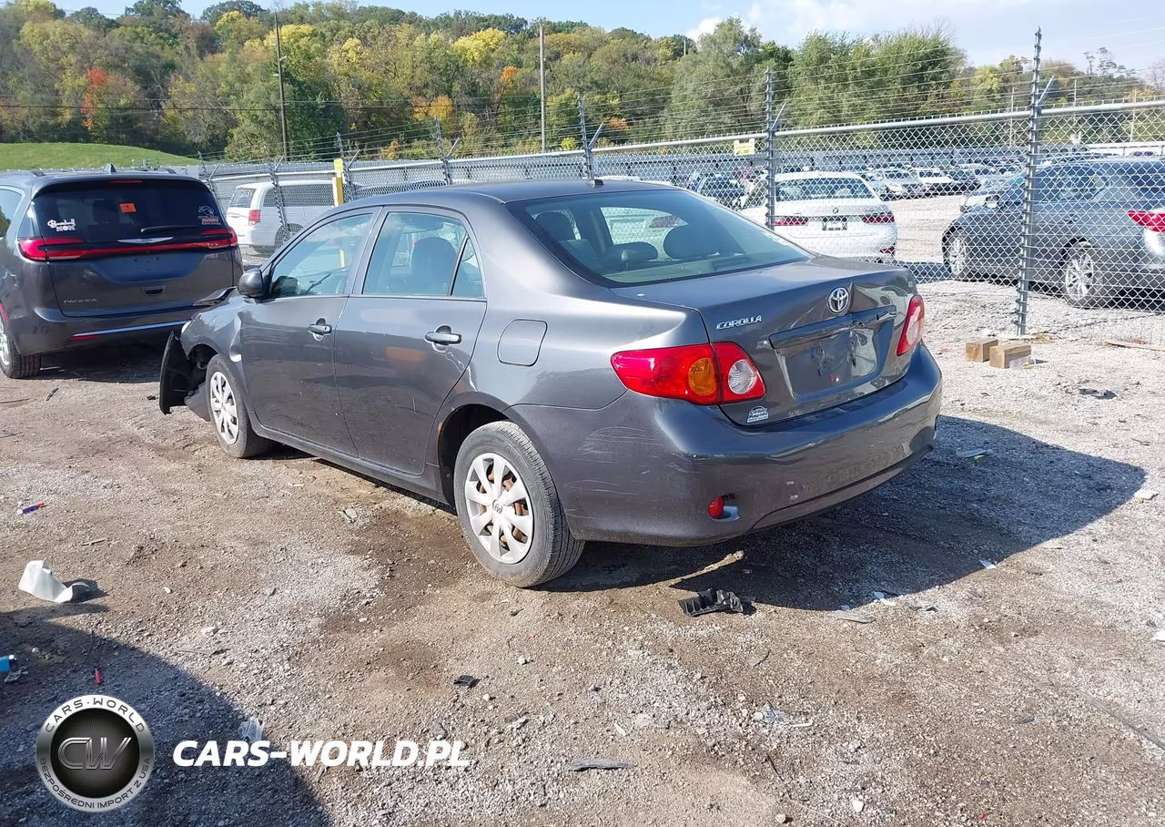 2009 Toyota Corolla Le VIN:JTDBL40E999040525 - 3