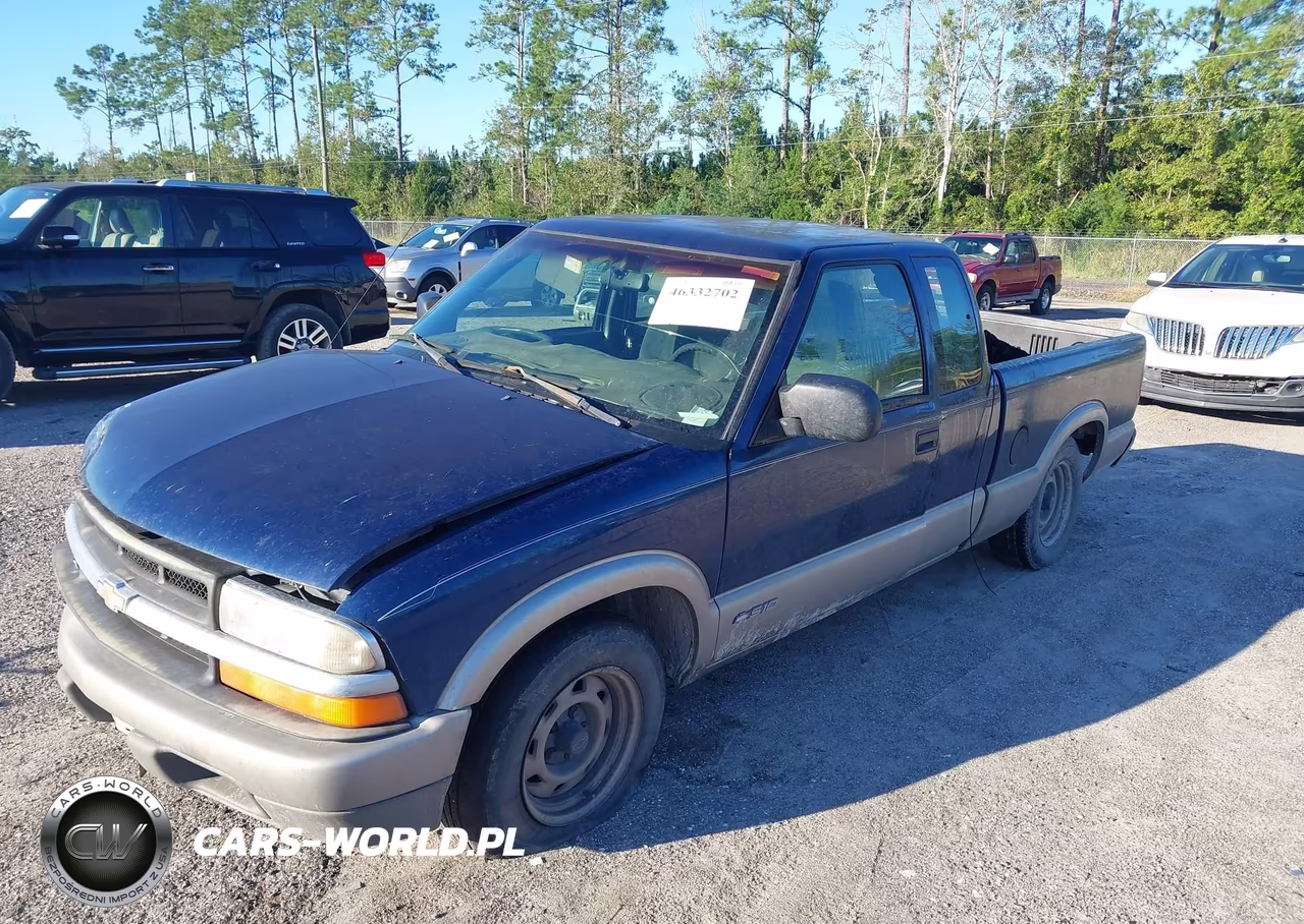 1999 Chevrolet S-10 Ls VIN:1GCCS19X3X8133165 - 2