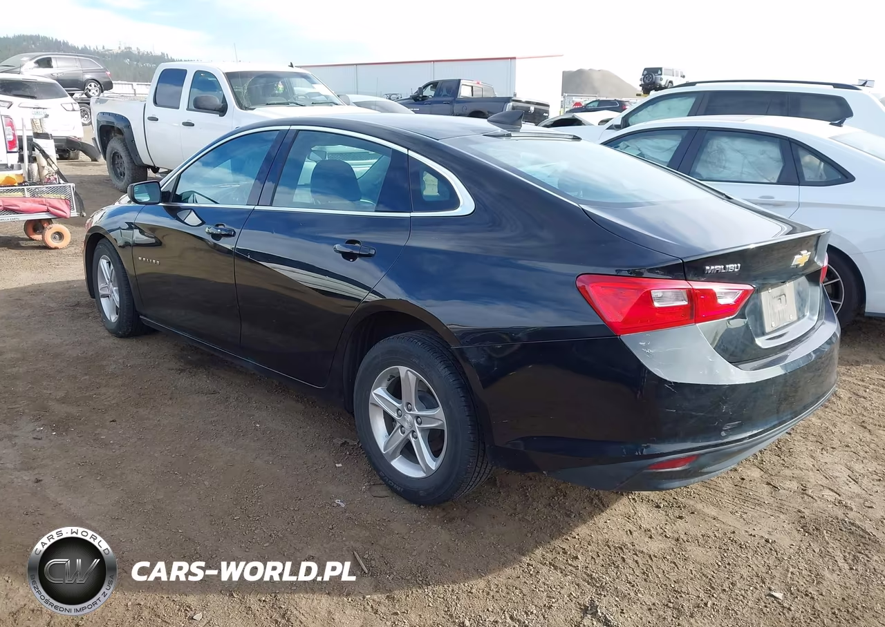 2022 Chevrolet Malibu Fwd Ls VIN:1G1ZB5ST9NF182543 - 3