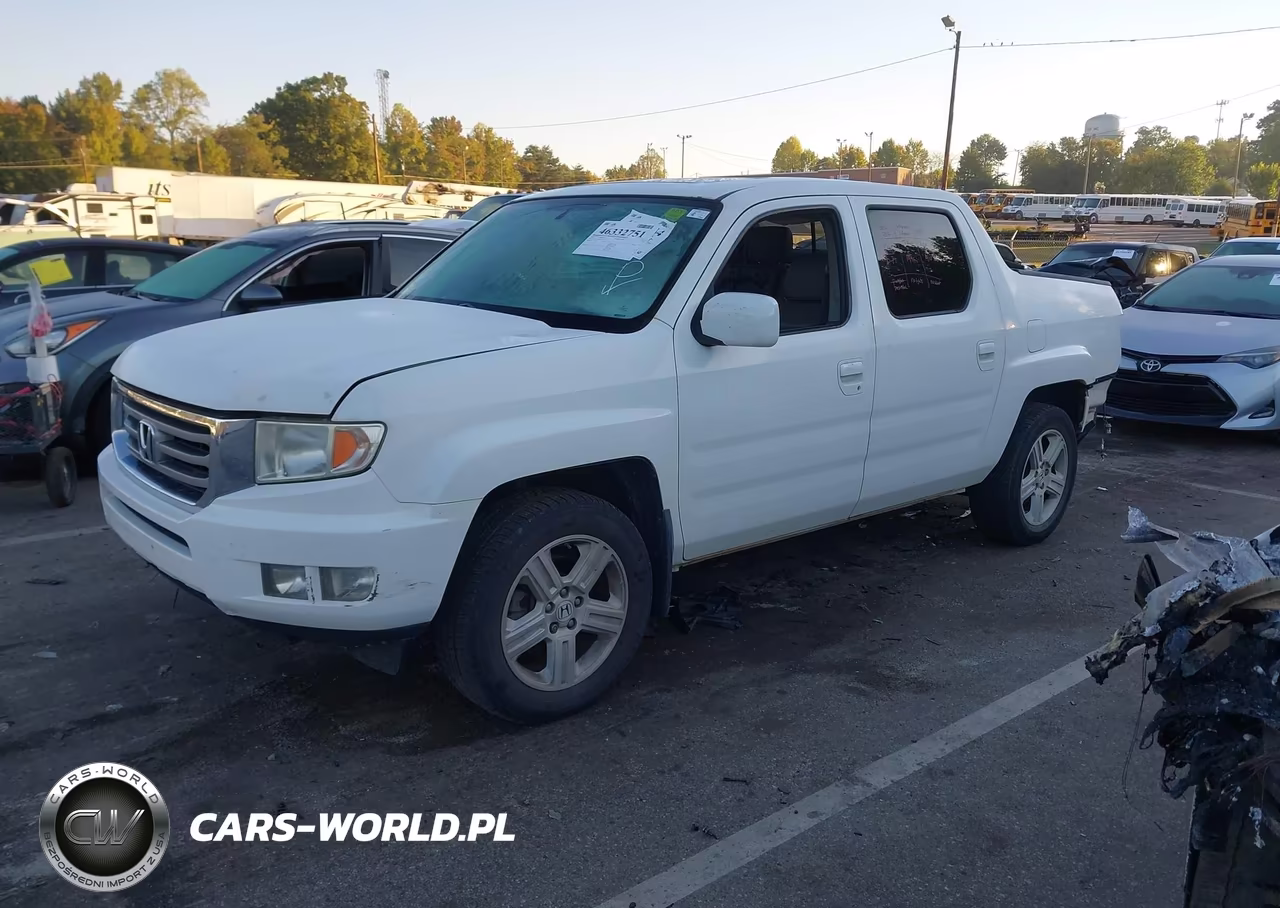 2013 Honda Ridgeline Rtl VIN:5FPYK1F56DB012576 - 2