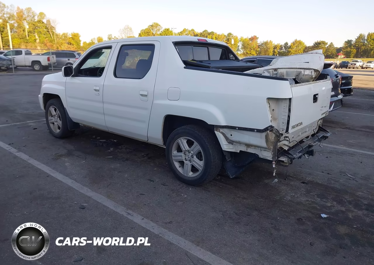 2013 Honda Ridgeline Rtl VIN:5FPYK1F56DB012576 - 3
