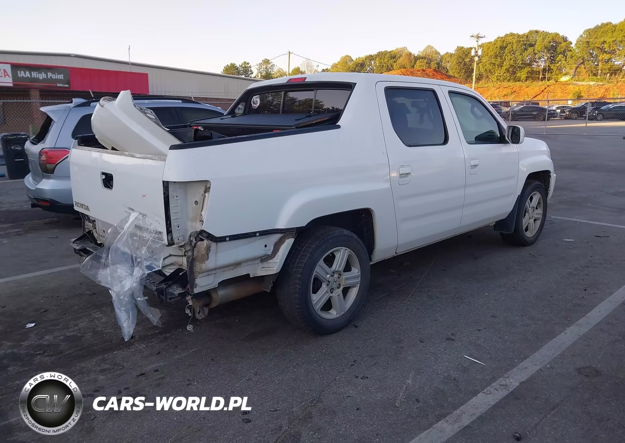 2013 Honda Ridgeline Rtl VIN:5FPYK1F56DB012576 - 4
