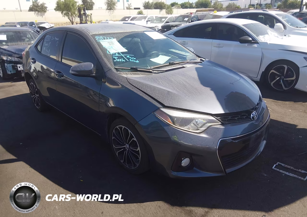 2015 Toyota Corolla S Plus
