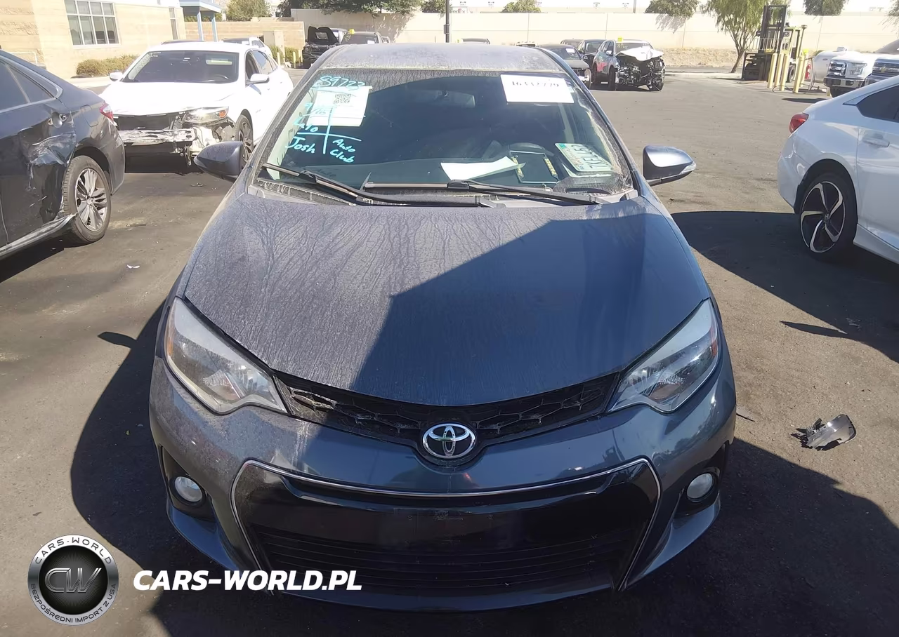 2015 Toyota Corolla S Plus VIN:5YFBURHE6FP280510 - 12