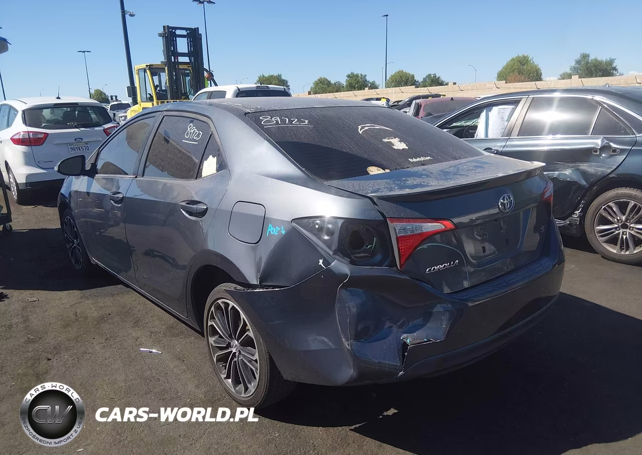 2015 Toyota Corolla S Plus VIN:5YFBURHE6FP280510 - 14
