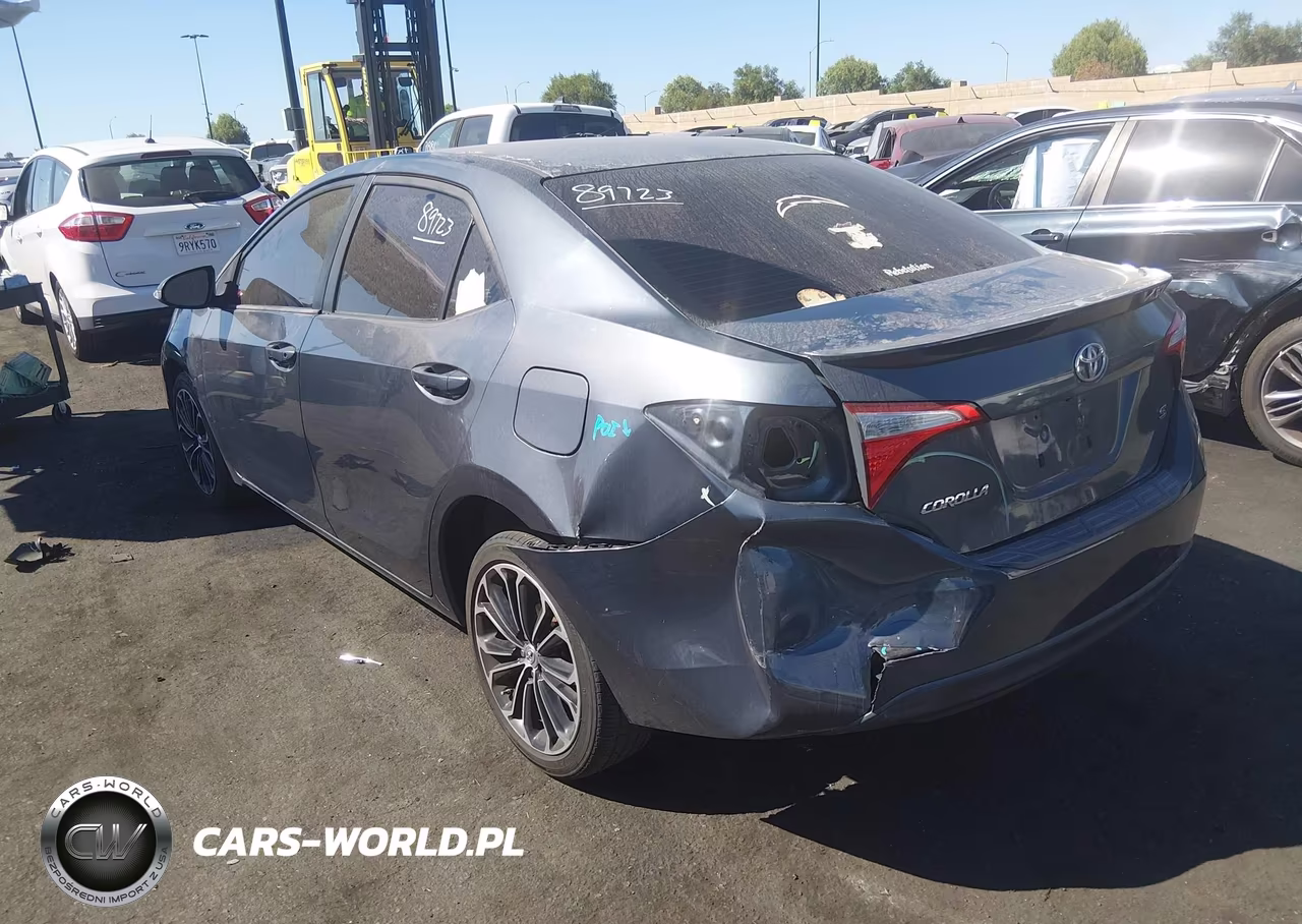 2015 Toyota Corolla S Plus VIN:5YFBURHE6FP280510 - 3