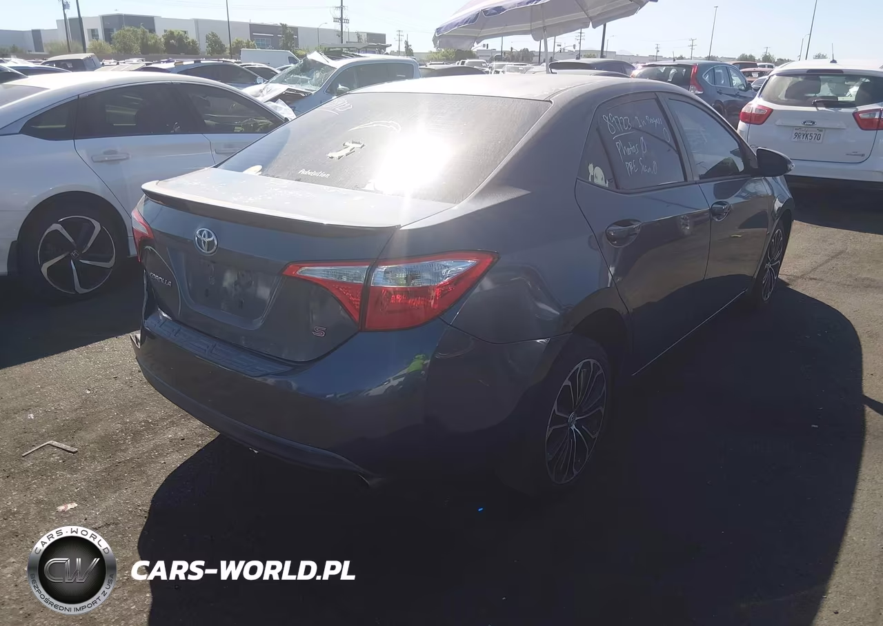 2015 Toyota Corolla S Plus VIN:5YFBURHE6FP280510 - 4
