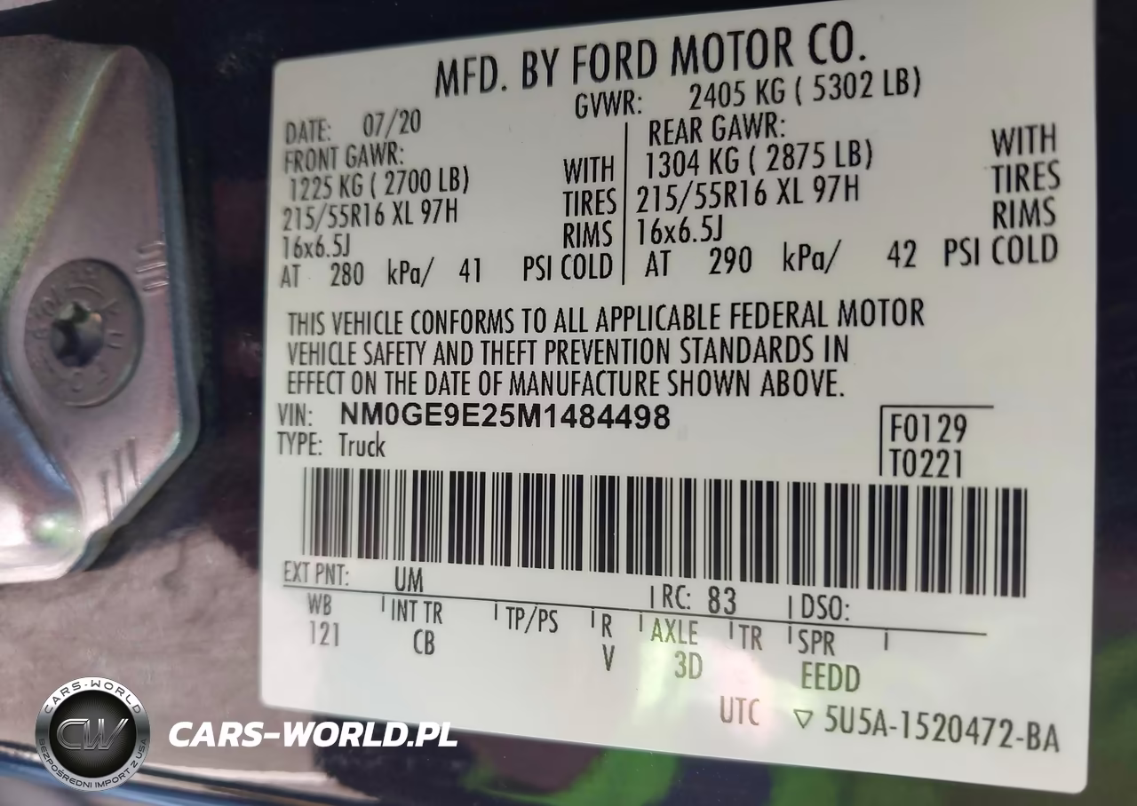 2021 Ford Transit Connect Xl Passenger VIN:NM0GE9E25M1484498 - 9
