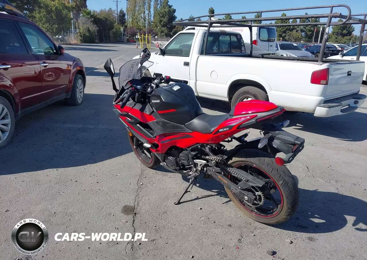 2025 Kawasaki Ex500 A-B VIN:ML5EXGJ14SDA68179 - 3