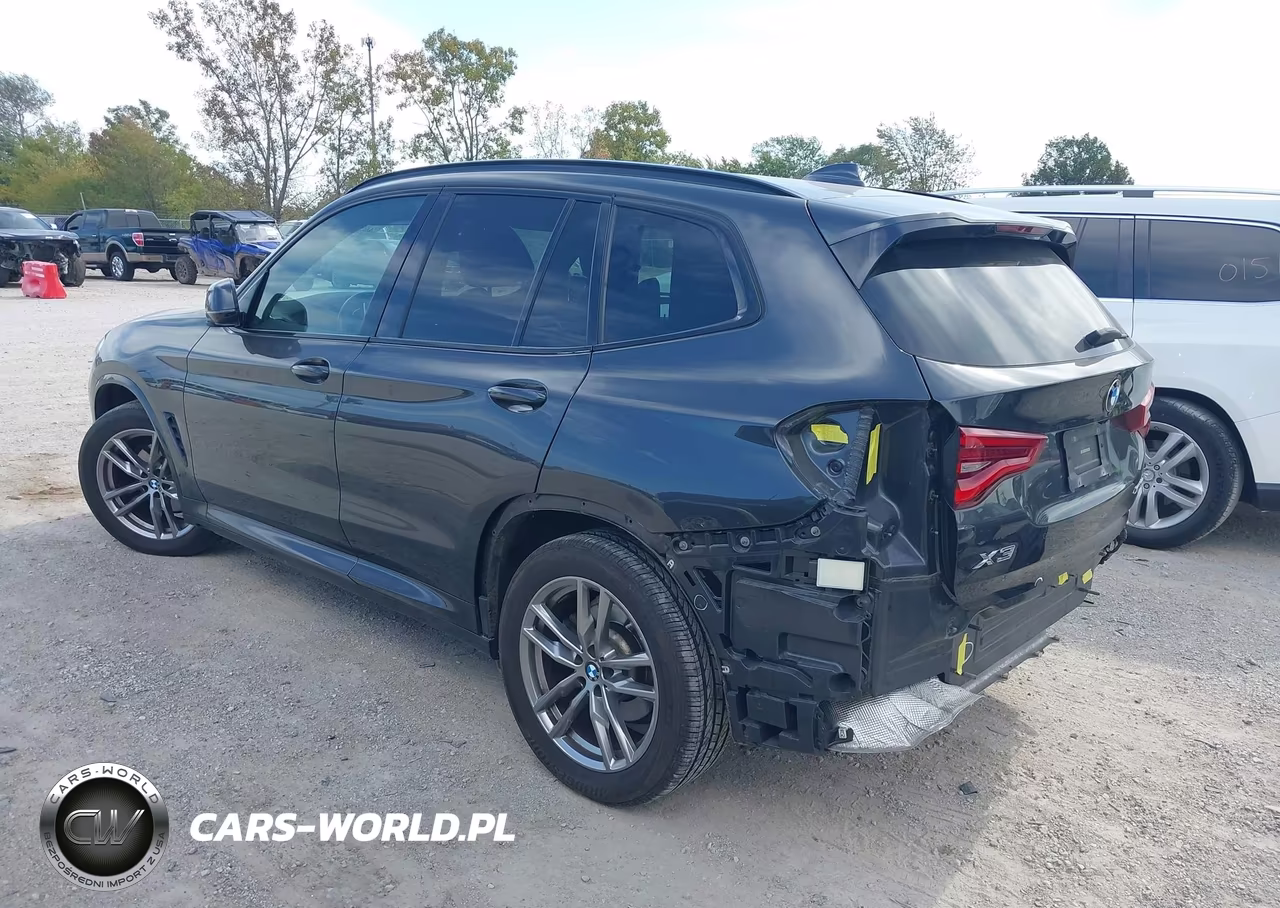 2021 BMW X3 xDrive30I VIN:5UXTY5C07M9E01840 - 3