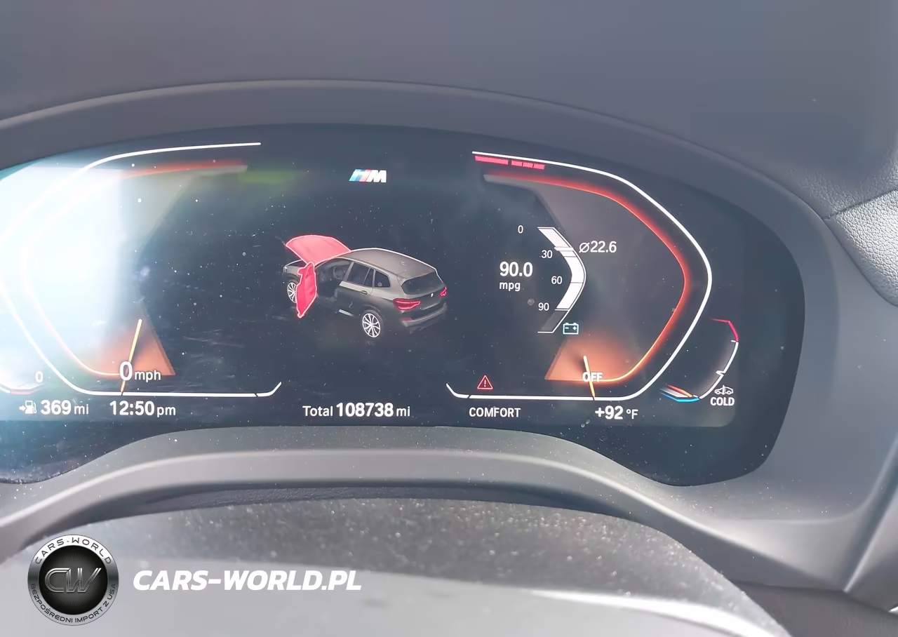 2021 BMW X3 xDrive30I VIN:5UXTY5C07M9E01840 - 7