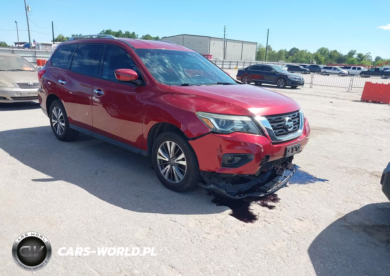 2017 Nissan Pathfinder Platinum-S-Sl-Sv VIN:5N1DR2MN9HC616441 - 1