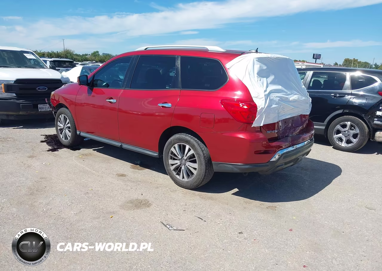 2017 Nissan Pathfinder Platinum-S-Sl-Sv VIN:5N1DR2MN9HC616441 - 3