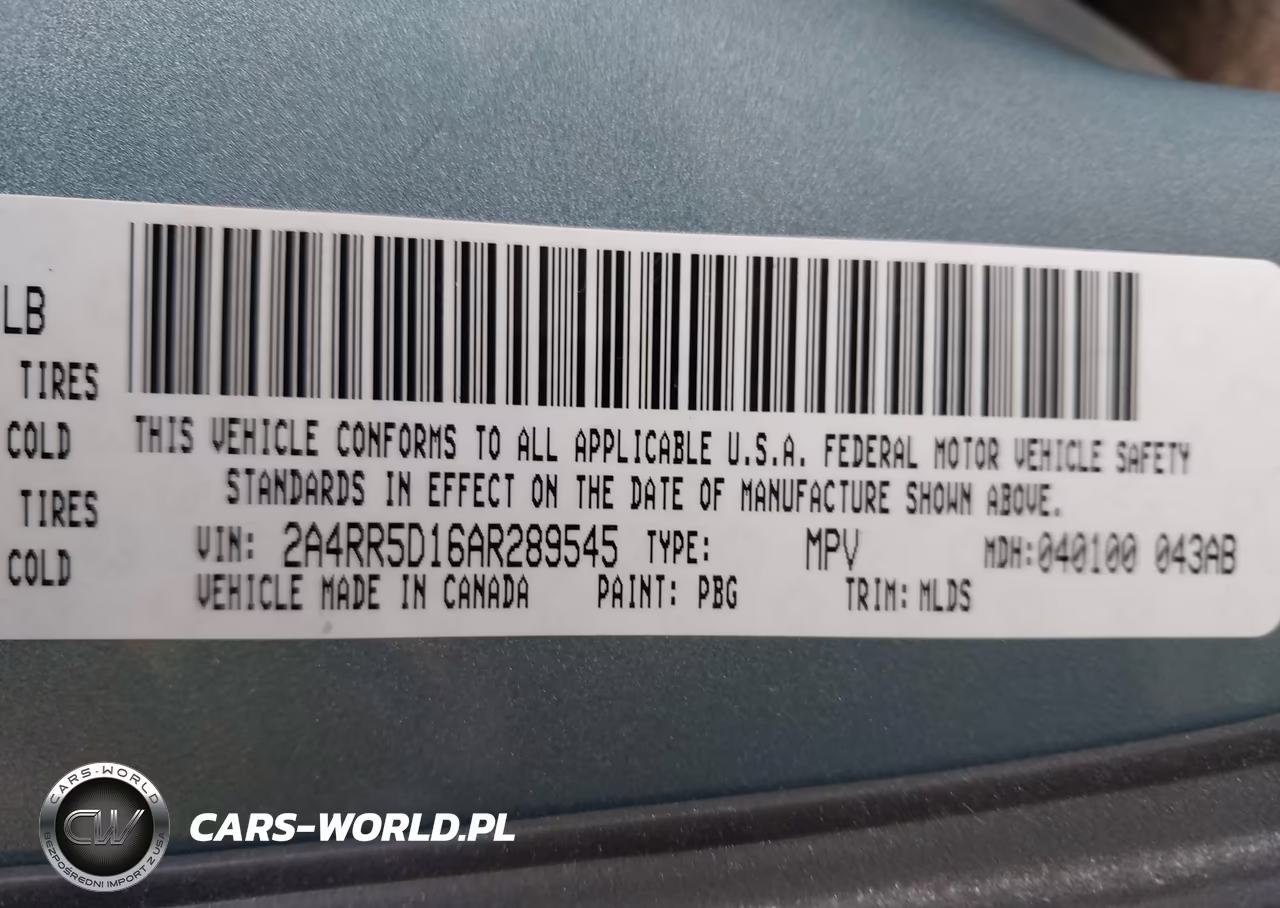 2010 Chrysler Town & Country Touring VIN:2A4RR5D16AR289545 - 9