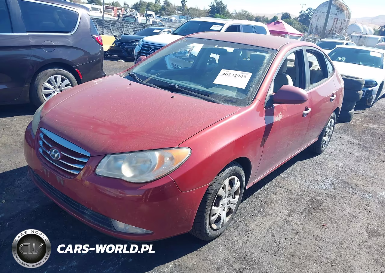 2010 Hyundai Elantra Gls VIN:KMHDU4ADXAU143025 - 2