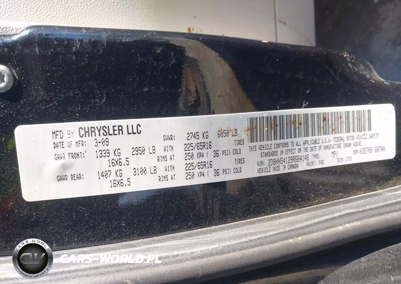 2009 Dodge Grand Caravan Sxt VIN:2D8HN54129R664146 - 9