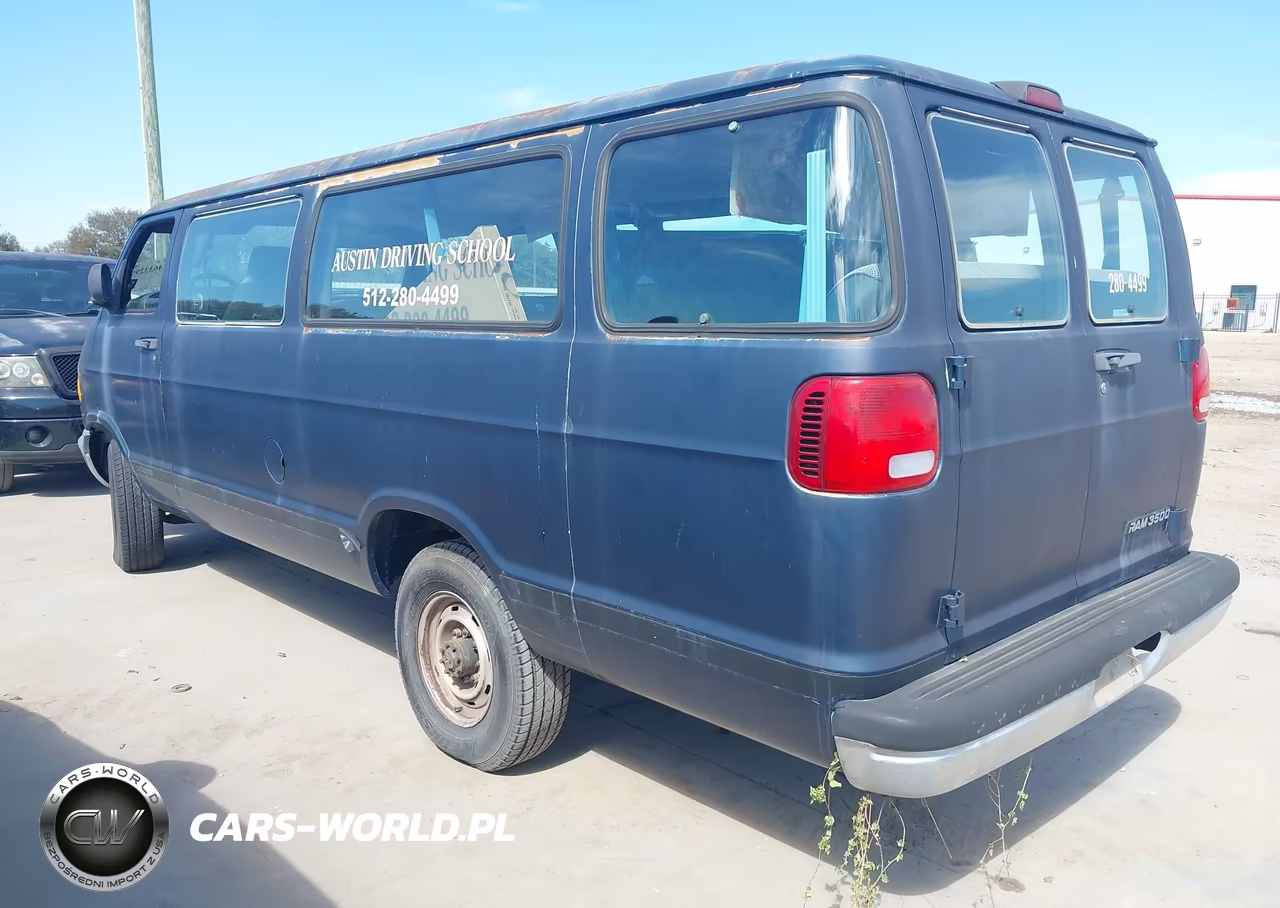 2001 Dodge Ram Wagon 3500 VIN:2B5WB35Z31K540190 - 3