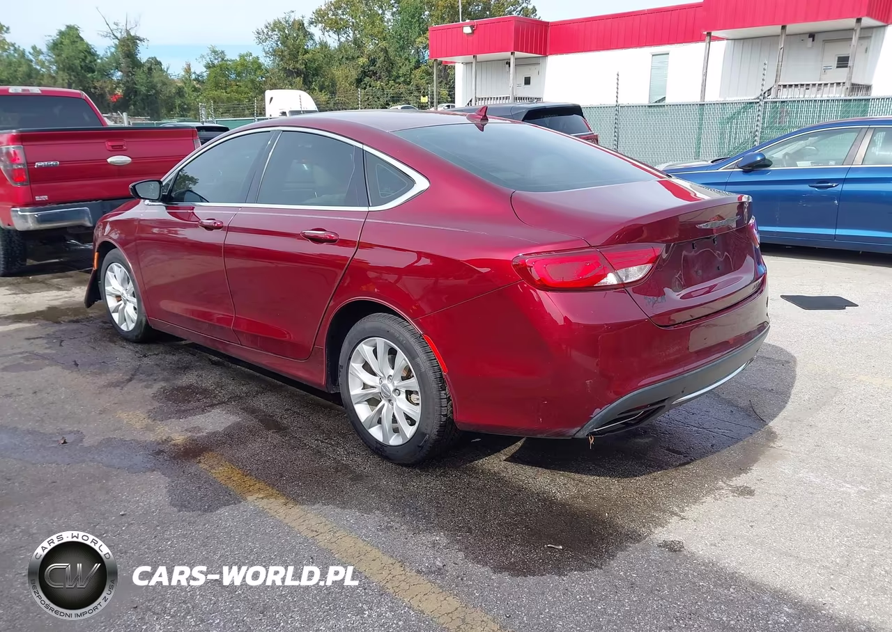 2015 Chrysler 200 C VIN:1C3CCCCGXFN663574 - 3