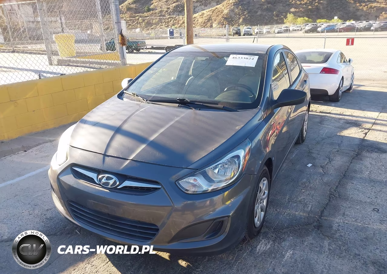 2012 Hyundai Accent Gls VIN:KMHCT4AE3CU164678 - 2