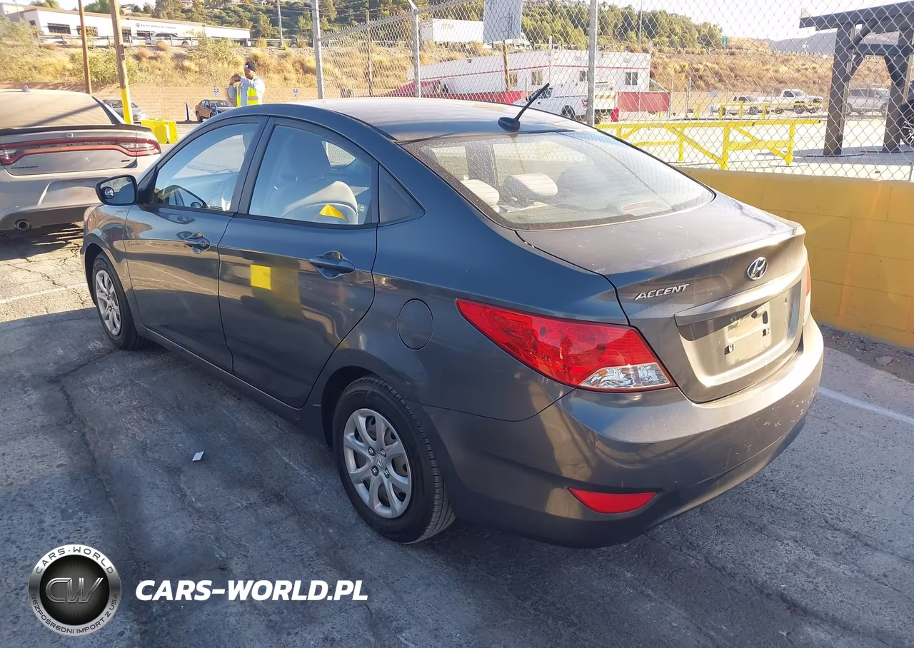 2012 Hyundai Accent Gls VIN:KMHCT4AE3CU164678 - 3