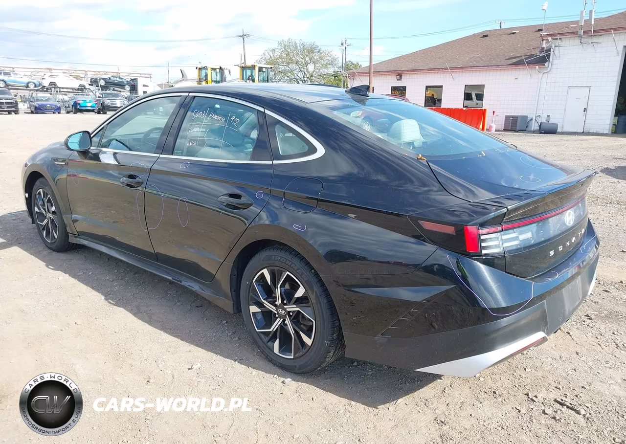 2025 Hyundai Sonata Sel VIN:KMHL64JA7SA436783 - 3