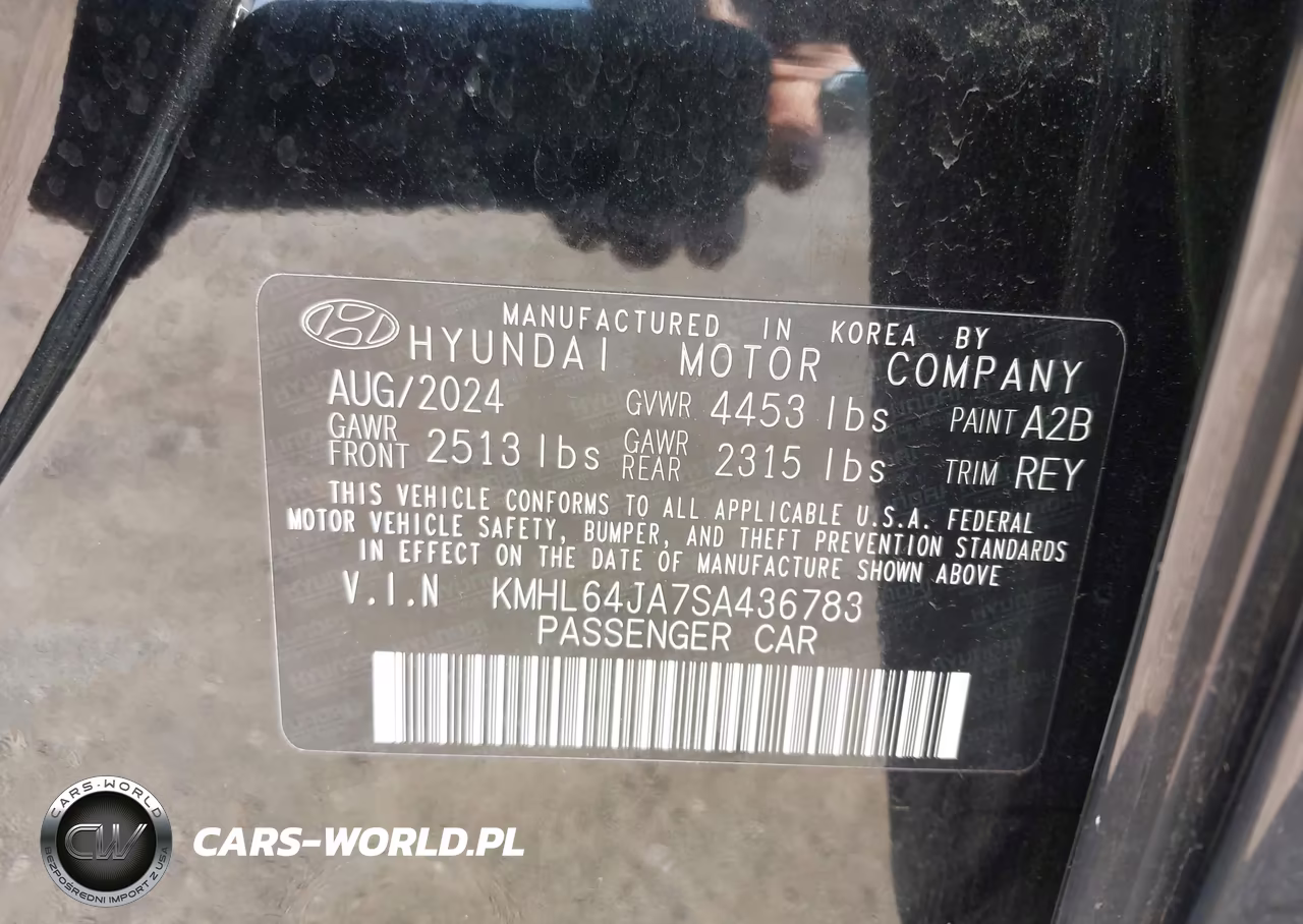 2025 Hyundai Sonata Sel VIN:KMHL64JA7SA436783 - 9