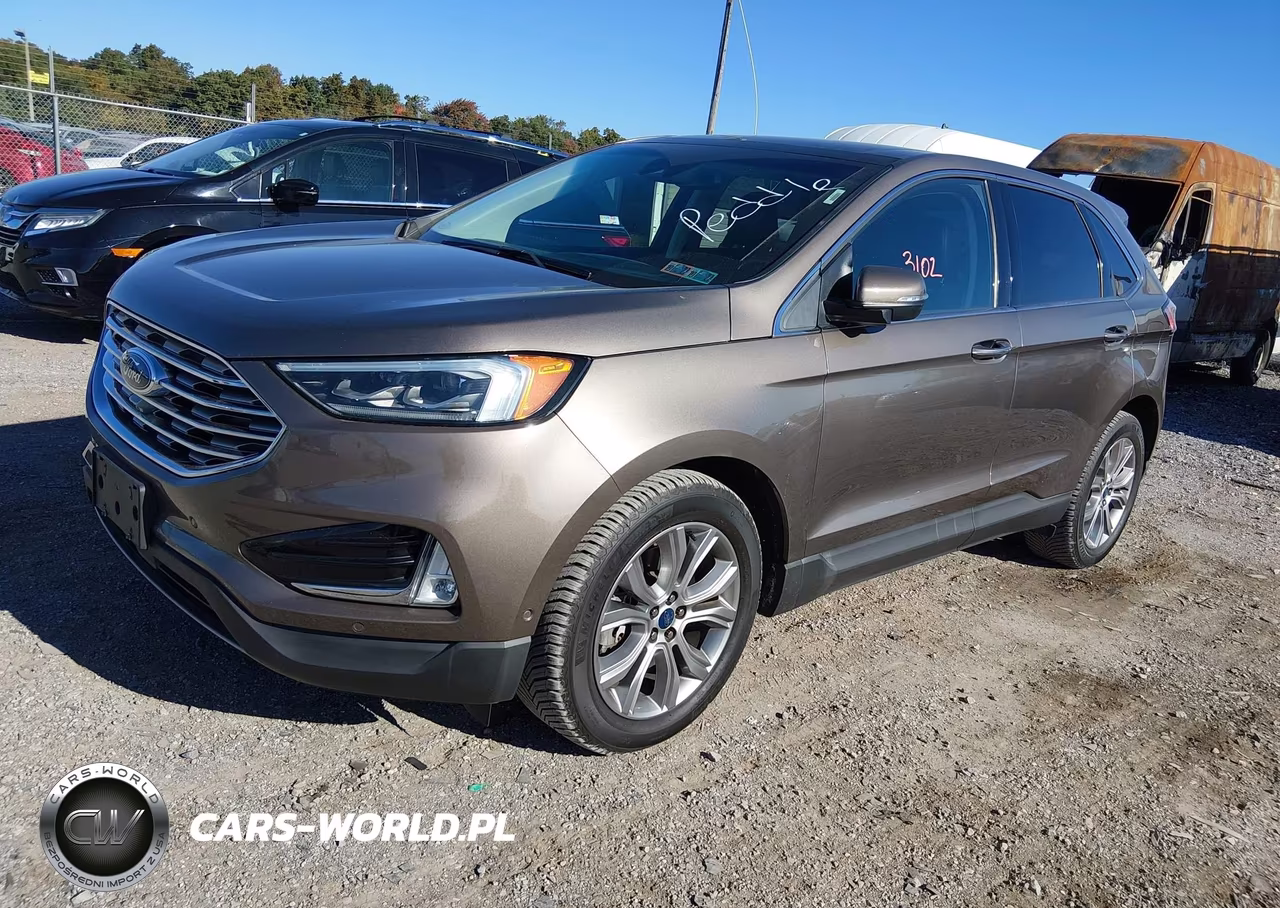 2019 Ford Edge Titanium VIN:2FMPK4K97KBB42435 - 2