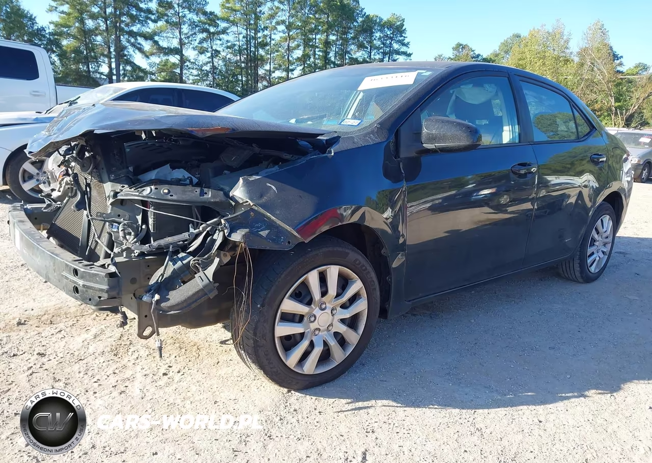 2015 Toyota Corolla Le VIN:5YFBURHE8FP214461 - 2