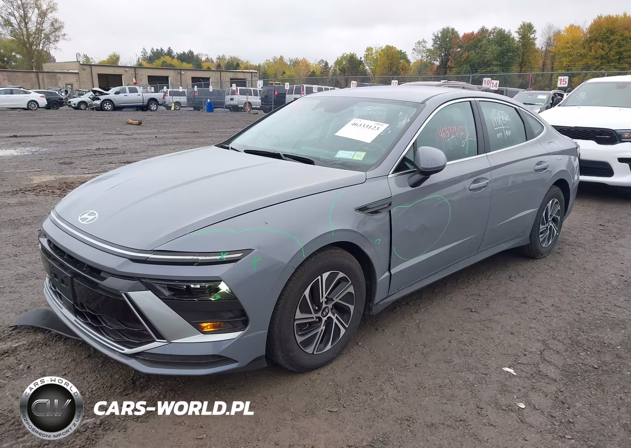 2026 Hyundai Sonata Hybrid Blue VIN:KMHL24JJ1TA184848 - 2