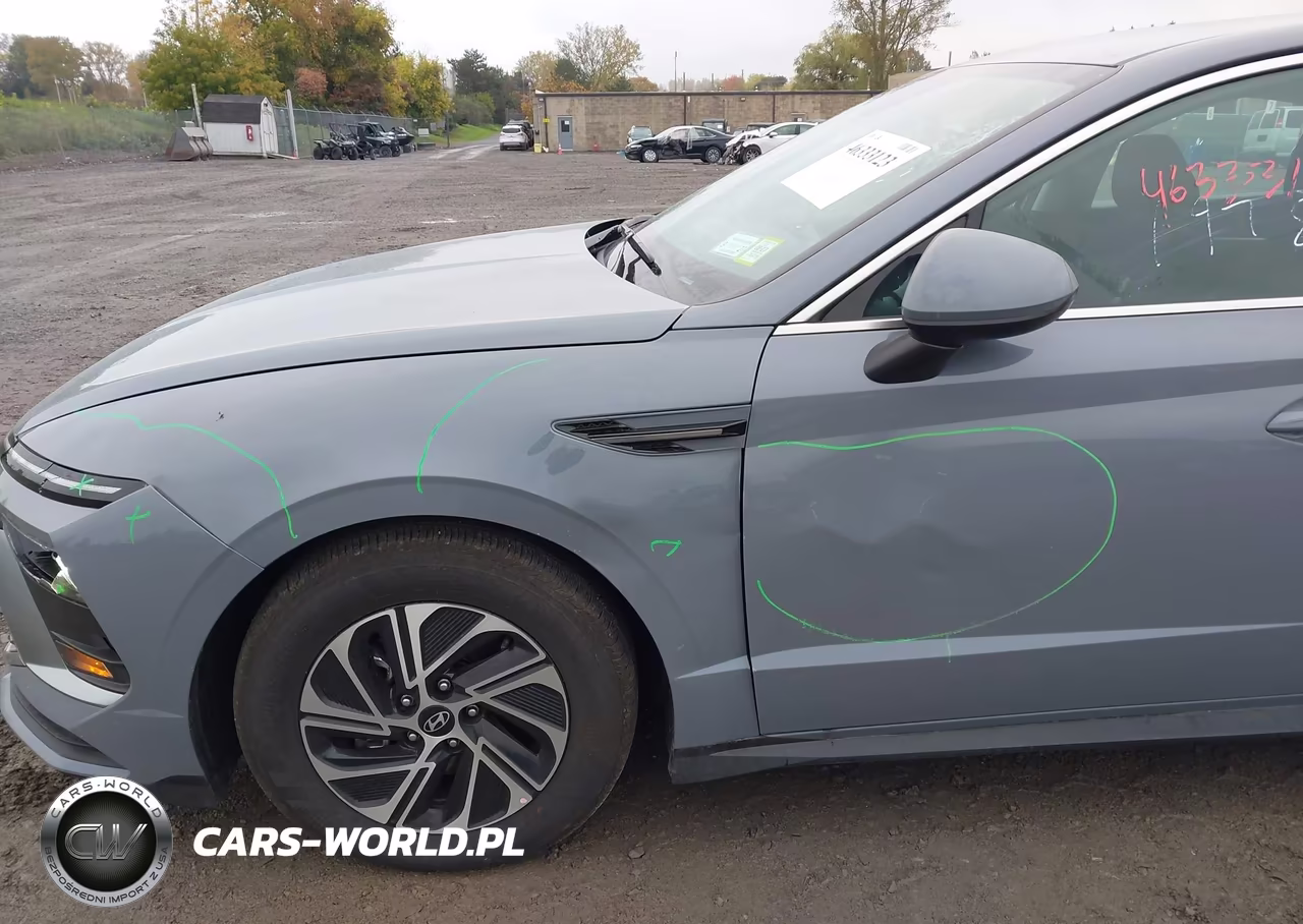2026 Hyundai Sonata Hybrid Blue VIN:KMHL24JJ1TA184848 - 6