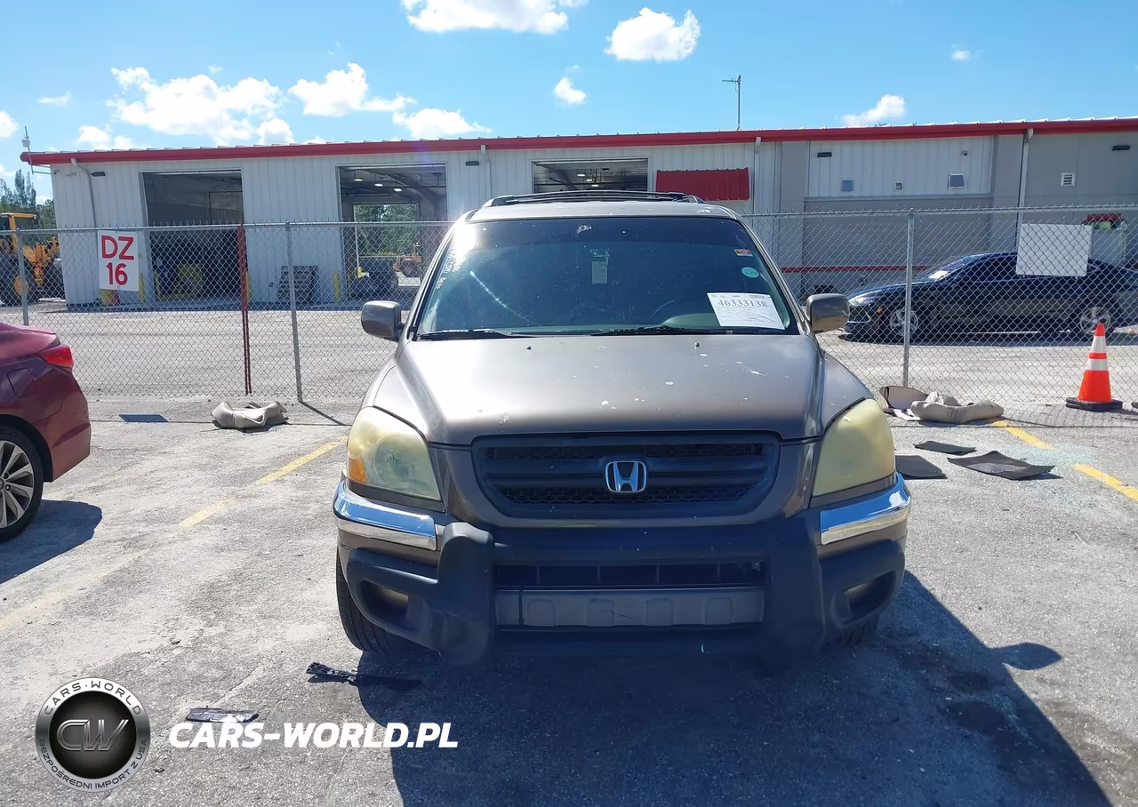 2004 Honda Pilot Ex-L VIN:2HKYF18604H531868 - 12