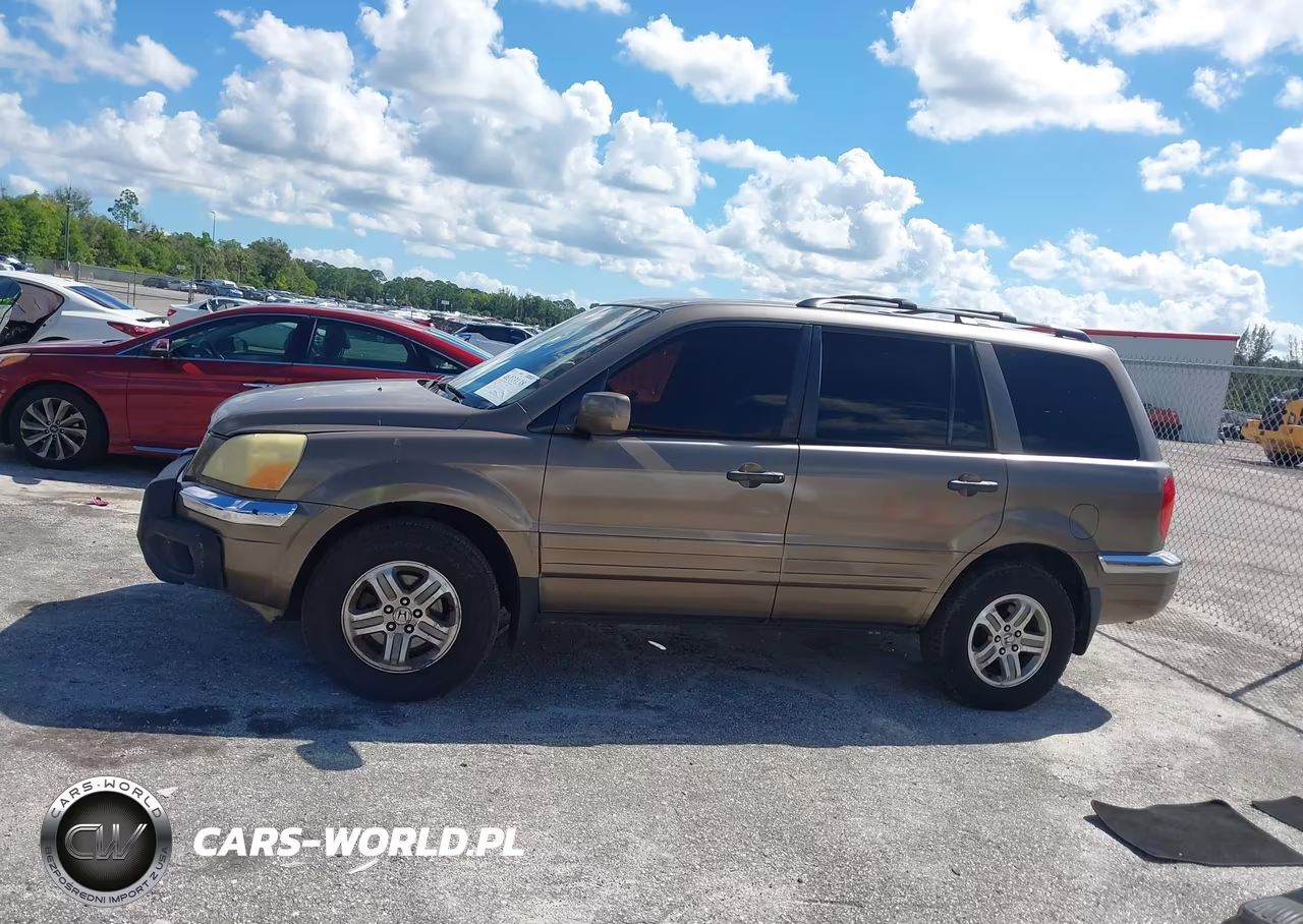 2004 Honda Pilot Ex-L VIN:2HKYF18604H531868 - 14