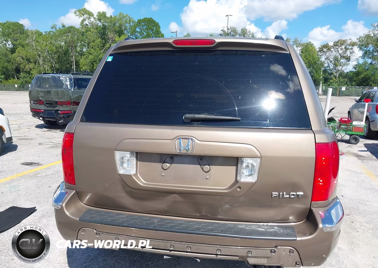 2004 Honda Pilot Ex-L VIN:2HKYF18604H531868 - 16
