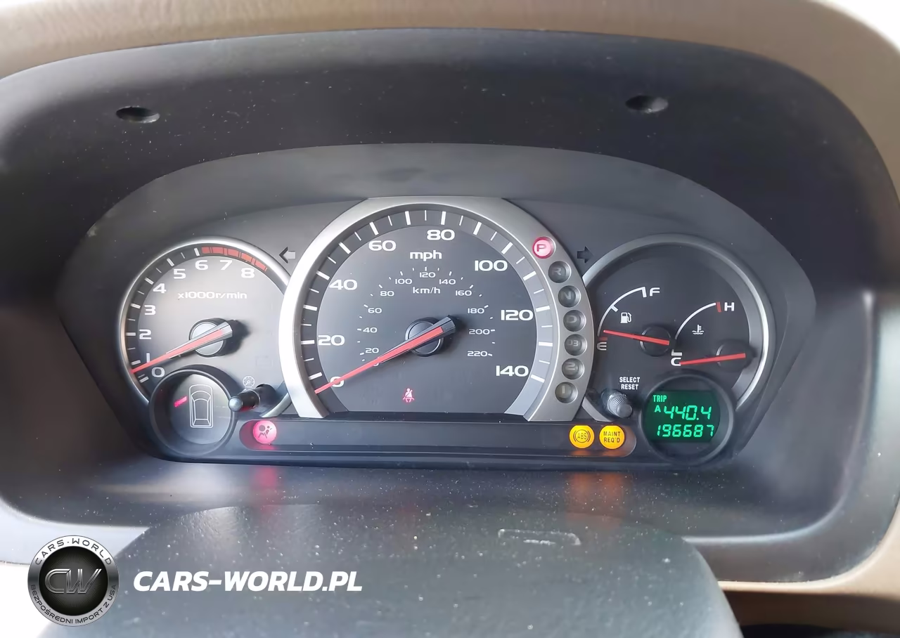 2004 Honda Pilot Ex-L VIN:2HKYF18604H531868 - 7