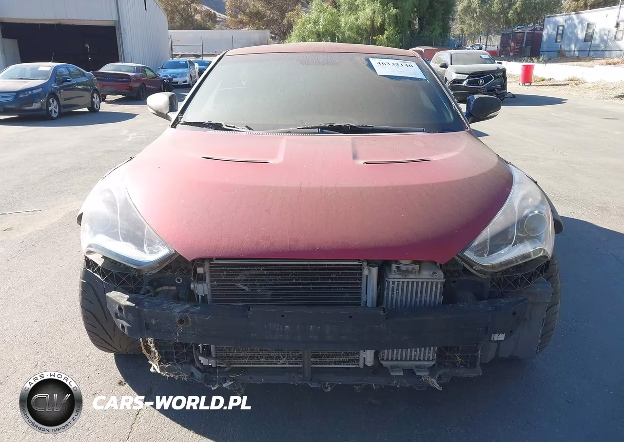 2016 Hyundai Veloster Turbo VIN:KMHTC6AE4GU263334 - 6